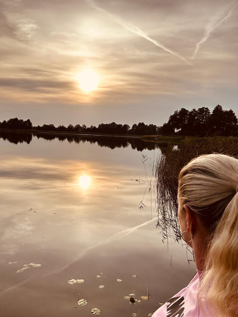 Sonnenuntergang am See